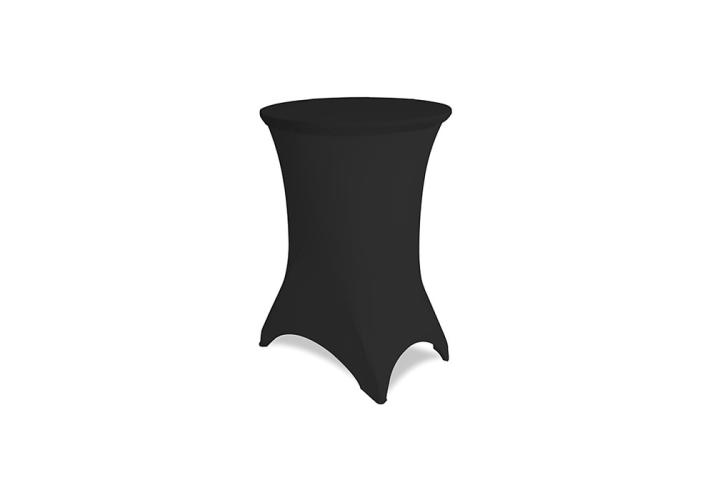 Spandex könyöklőhuzat fekete (fekete tetővel) 