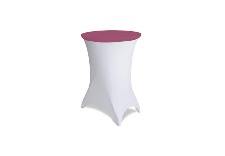 Spandex könyöklőhuzat fehér (magenta sapkával) 
