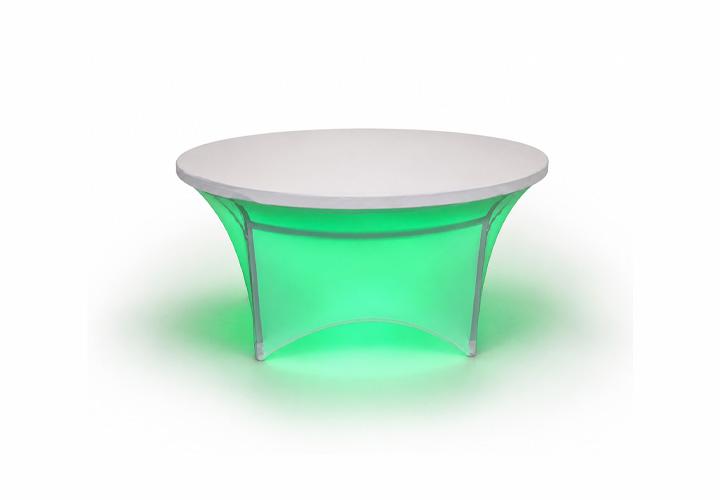 LED világítás spandex huzat alá