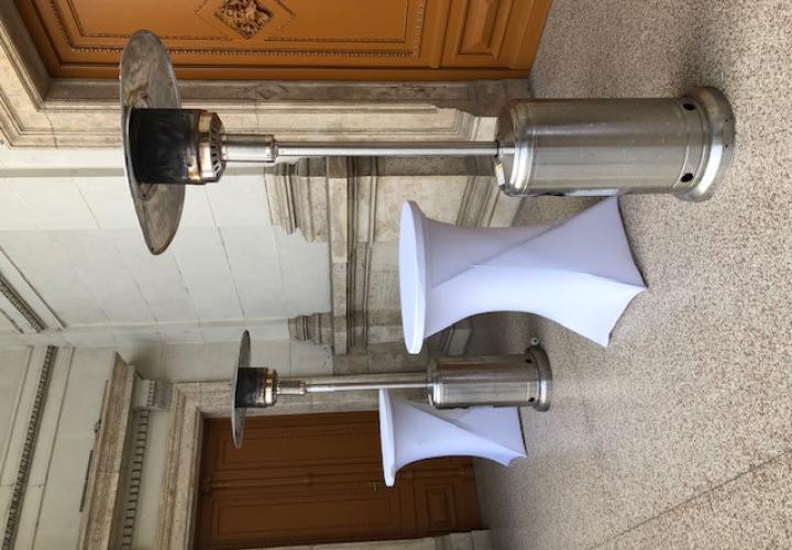 hőkandeláber bérlés, brent.hu