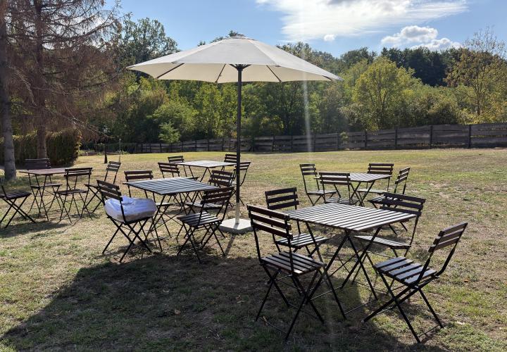 Outdoor event furniture hire from B'rent Kft!
