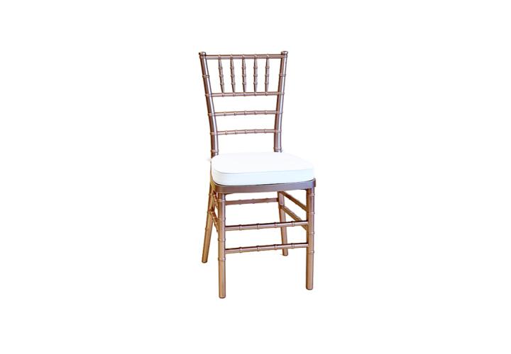 chiavari szék rozé arany