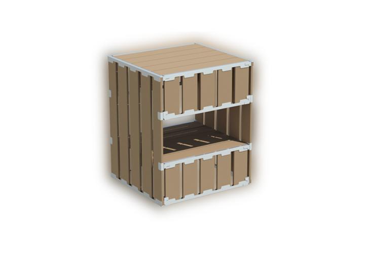 wood koktél box