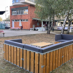 Wood lounge box bérlés, brent.hu