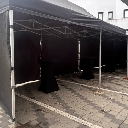 fekete party sátor bérlés, brent.hu