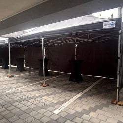 fekete party sátor bérlés, brent.hu