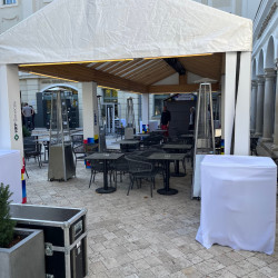 piramis hőkandeláber bérlés, brent.hu