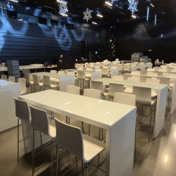 Híd koktélasztal és alice bárszék bérlés, brent.hu