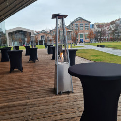 piramis hőkandeláber bérlés, brent.hu